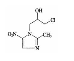 奥硝唑片化学结构式.png